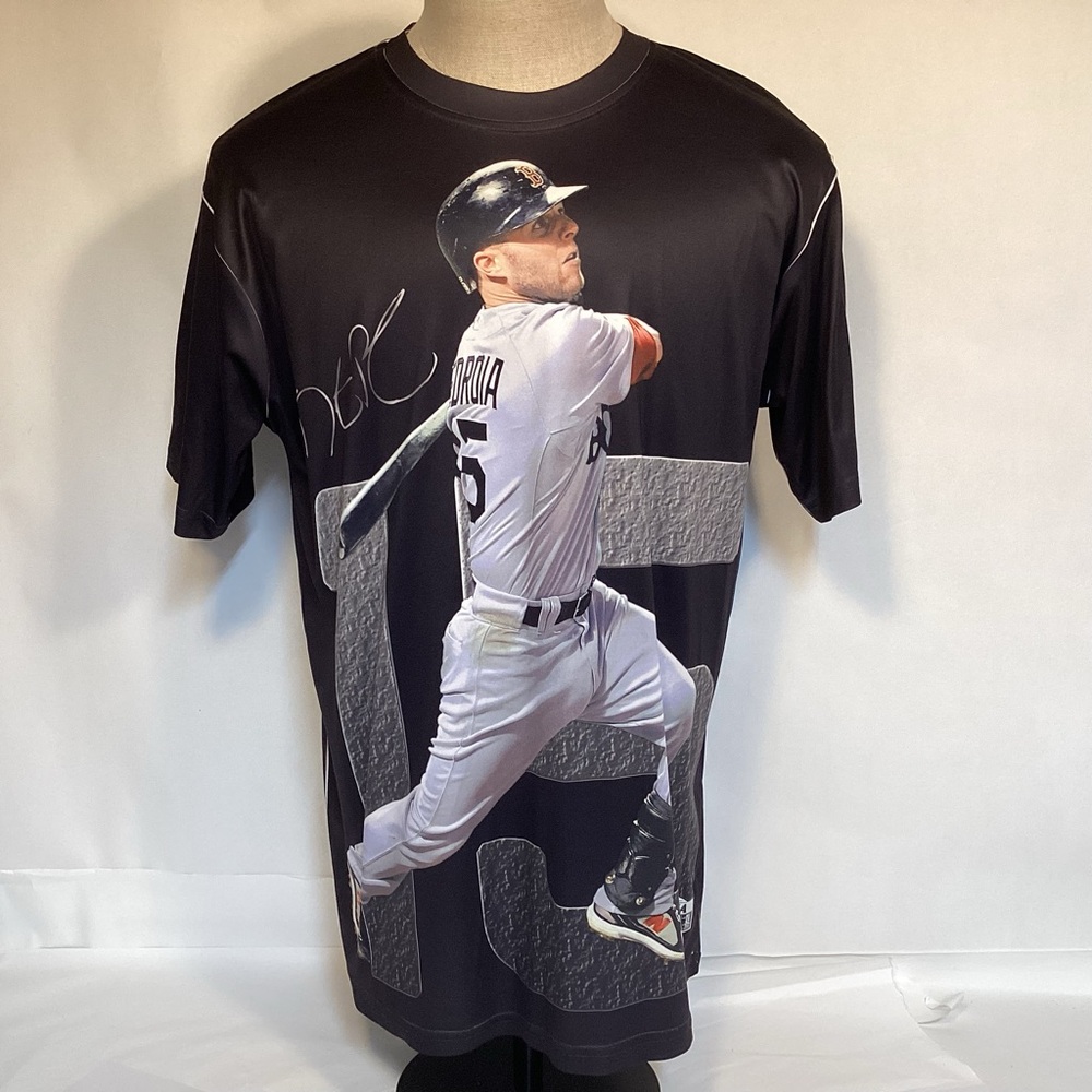 Boston Red Sox Dustin Pedoia Graphite Series Three60 Gear Tee Men’s size Large